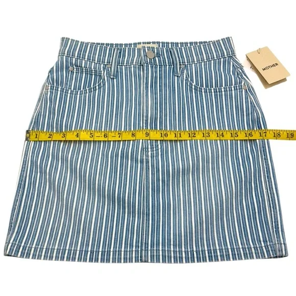 Mother High Waisted Smokin Double Mini Skirt Size 27 - Picture 14 of 16